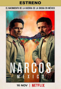 Narcos Mexico (TV Series) S01 DVD R1 NTSC Latino 3xDVD5