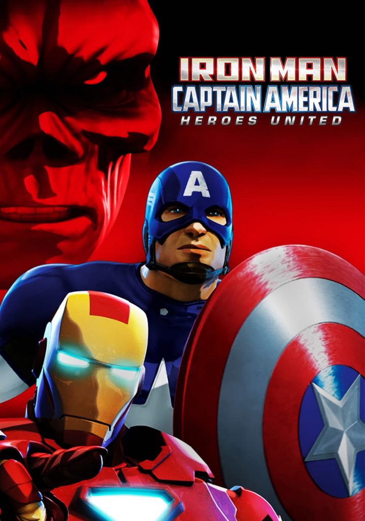 Iron Man And Captain America Heroes United Iron Man And Captain America: Heroes United 2014 DVDR BD NTSC Latino 5.